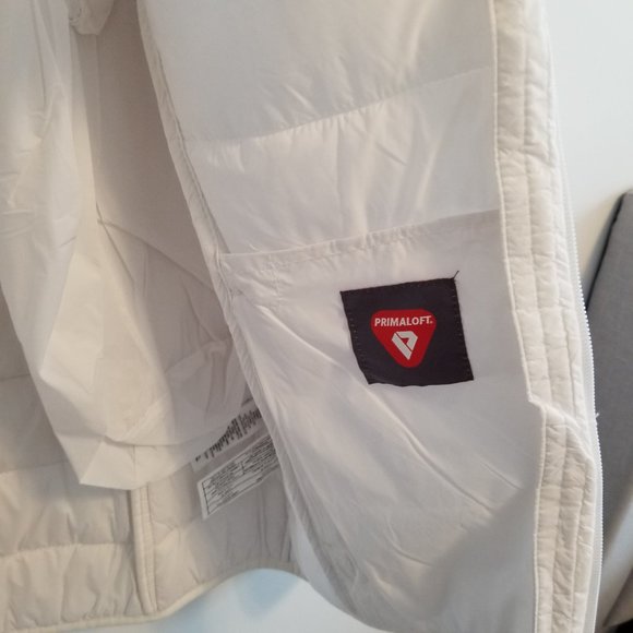 Joe Fresh - NWT White Packable Puffer with PrimaLoft® - Picture 9 of 11